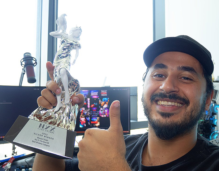 We are honored to receive the Silver award at NYX Game Awards for the Best VR Game Category.