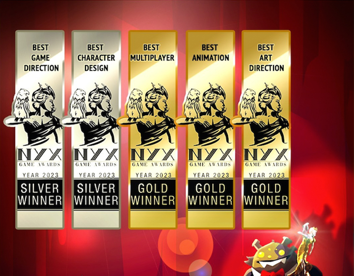 We're proud to announce that Phobies game WON awards in 5 CATEGORIES!