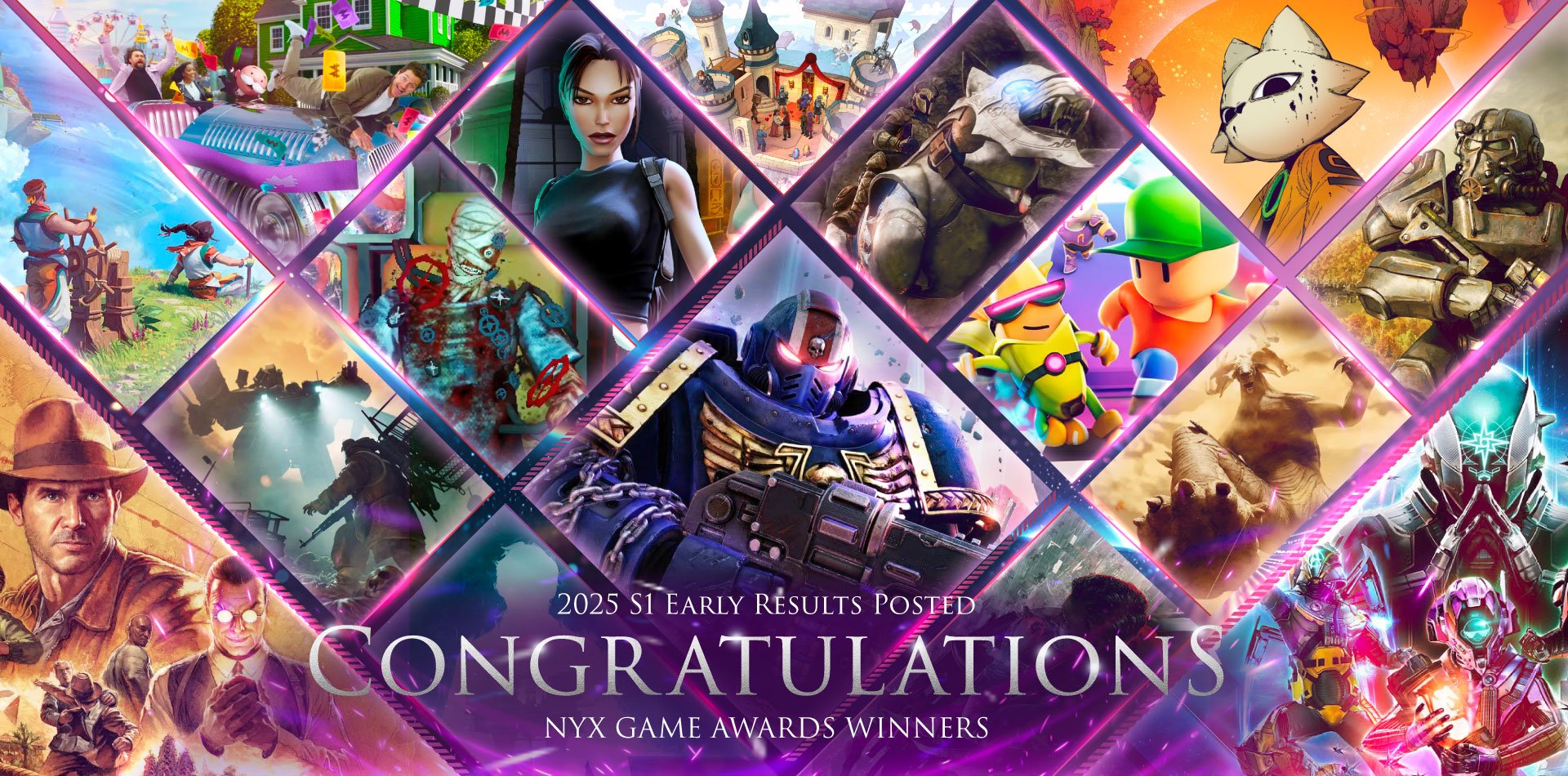 Early Winners Announced for the 2025 NYX Game Awards!